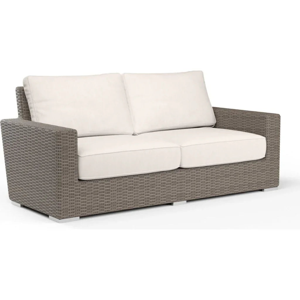 Coronado Sunbrella Outdoor Loveseat - LOOMLAN - Sunset West - Outdoor Sofas & Loveseats