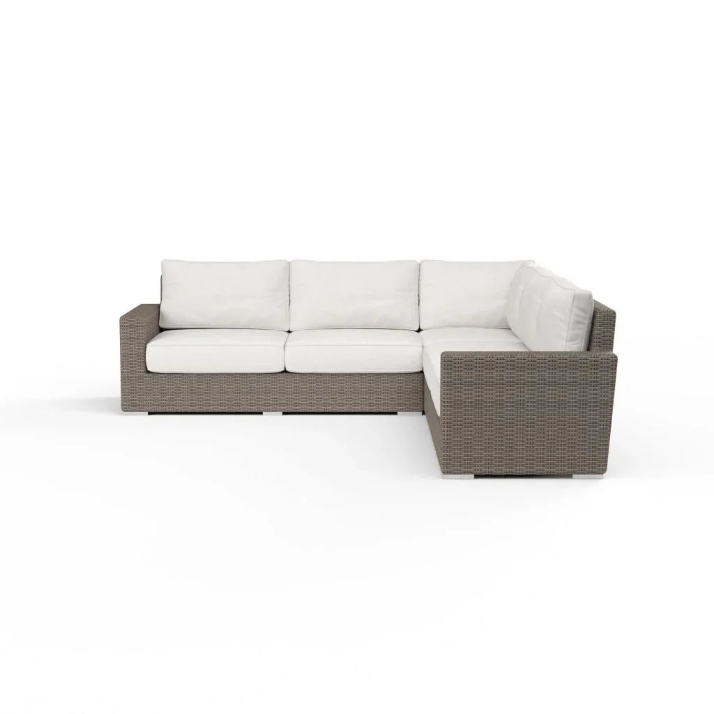 Coronado Sunbrella Outdoor Sectional Sofa - LOOMLAN - Sunset West - Outdoor Sofas & Loveseats