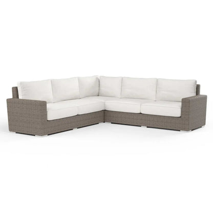 Coronado Sunbrella Outdoor Sectional Sofa - LOOMLAN - Sunset West - Outdoor Sofas & Loveseats