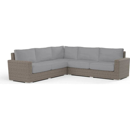 Coronado Sunbrella Outdoor Sectional Sofa - LOOMLAN - Sunset West - Outdoor Sofas & Loveseats