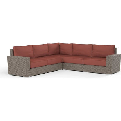 Coronado Sunbrella Outdoor Sectional Sofa - LOOMLAN - Sunset West - Outdoor Sofas & Loveseats