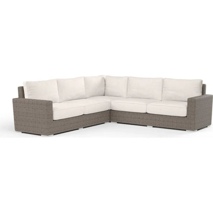 Coronado Sunbrella Outdoor Sectional Sofa - LOOMLAN - Sunset West - Outdoor Sofas & Loveseats