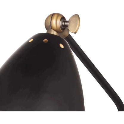 Correll Metal Black Task Lamp - LOOMLAN - Bassett Mirror - Table Lamps