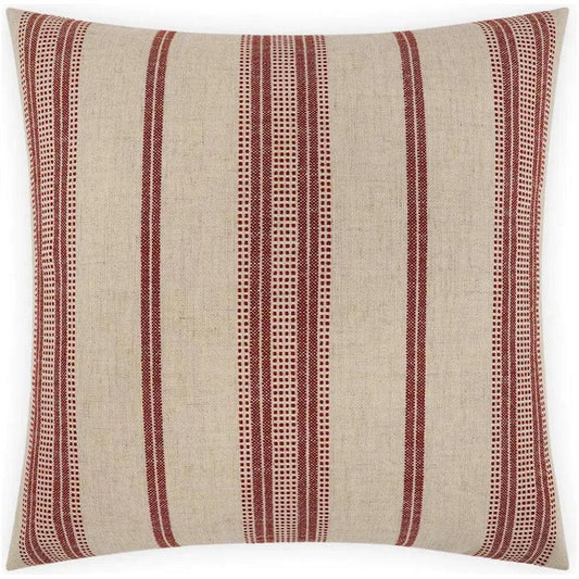 Correze Cayenne Red Throw Pillow With Insert - LOOMLAN - D.V. Kap - Throw Pillows