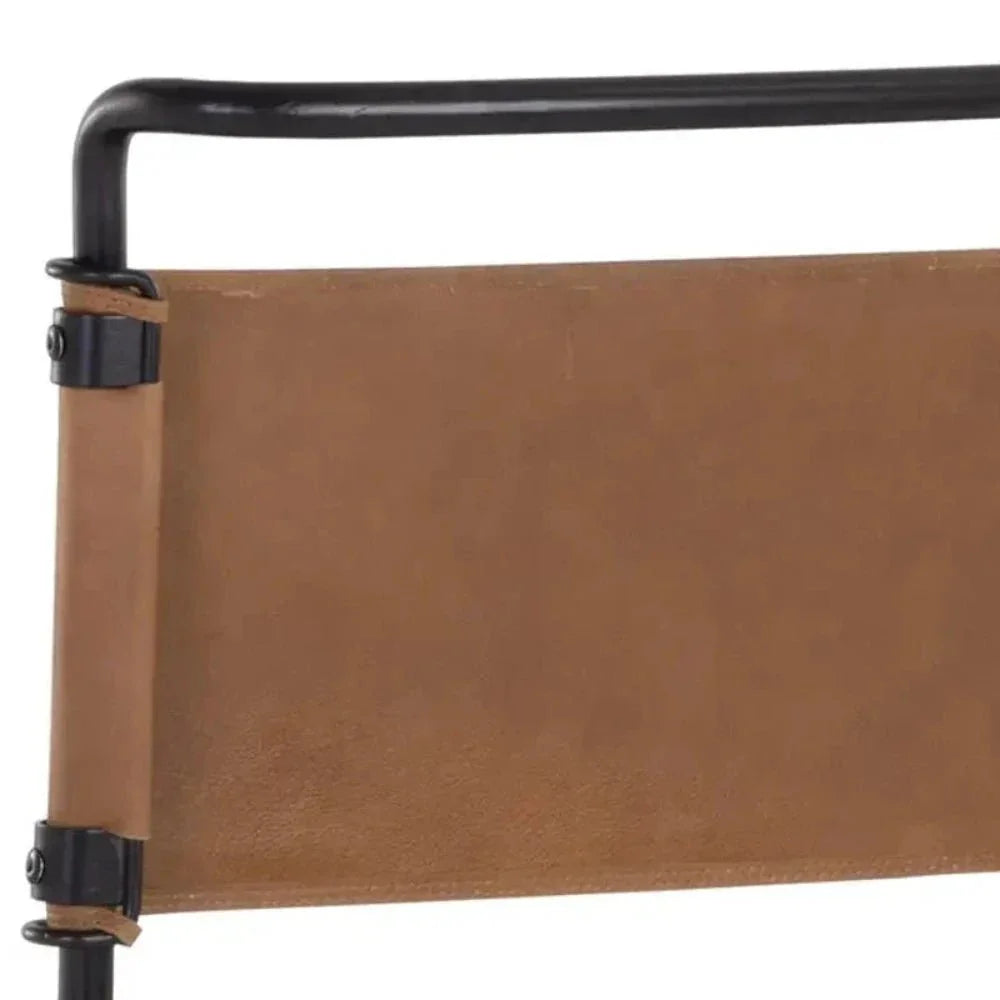 Corrigan Leather Counter Stool - LOOMLAN - SUNPAN - Counter Stools