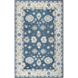 Cors Wool Blue Hallway Kitchen Runner Rug - LOOMLAN - LOOMLAN - Area Rugs