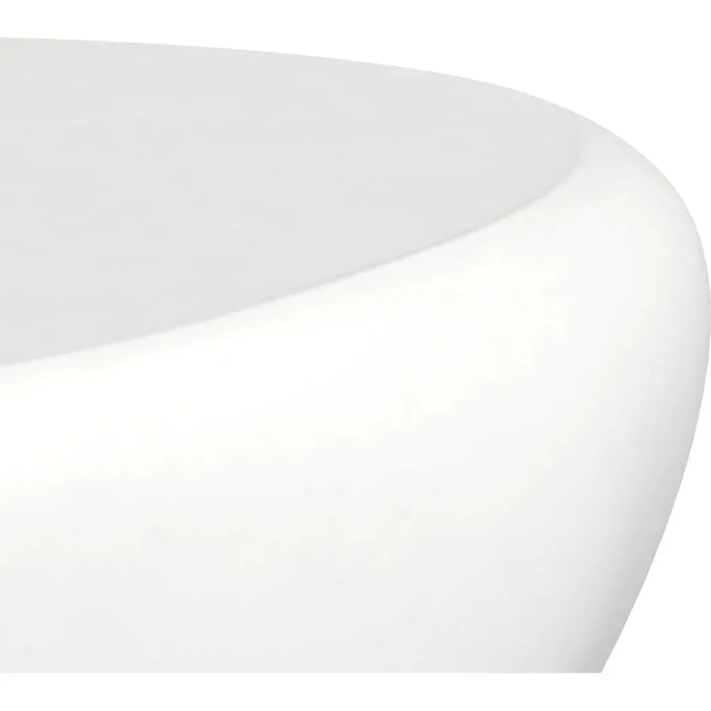 Corvo Concrete Outdoor Geometric Coffee Table-Outdoor Coffee Tables-SUNPAN-LOOMLAN