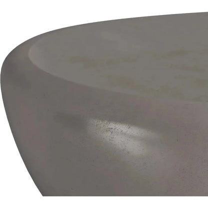 Corvo Concrete Outdoor Geometric Coffee Table-Outdoor Coffee Tables-SUNPAN-LOOMLAN