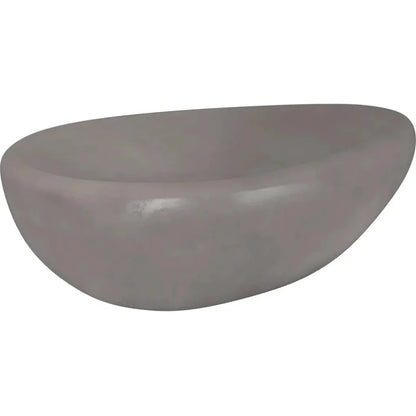 Corvo Concrete Outdoor Geometric Coffee Table-Outdoor Coffee Tables-SUNPAN-Grey-Large-LOOMLAN