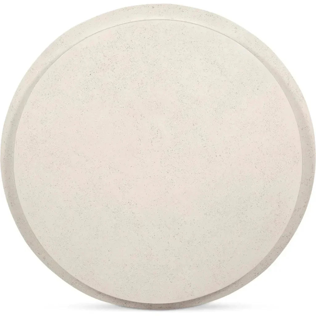 Cosmo Concrete Outdoor Round Coffee Table-Outdoor Coffee Tables-Moe's Home-LOOMLAN