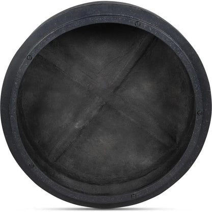 Cosmo Concrete Outdoor Round Coffee Table-Outdoor Coffee Tables-Moe's Home-LOOMLAN