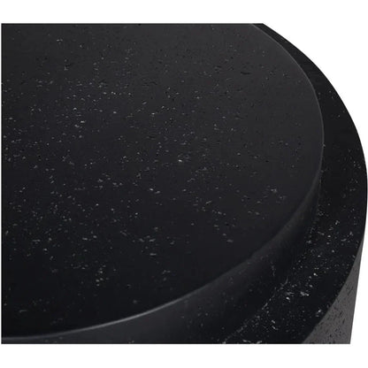 Cosmo Concrete & Stone Outdoor Round Accent Table - LOOMLAN - Moe's Home - Outdoor Side Tables