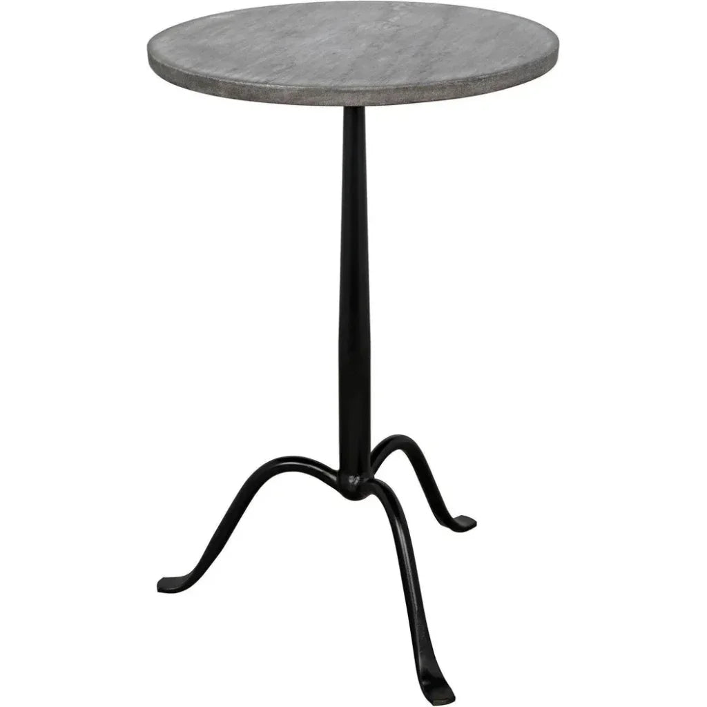 Cosmopolitan Round Marble Top Side Table