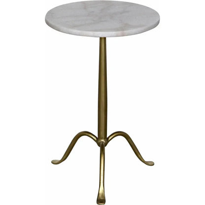 Cosmopolitan Round Marble Top Side Table