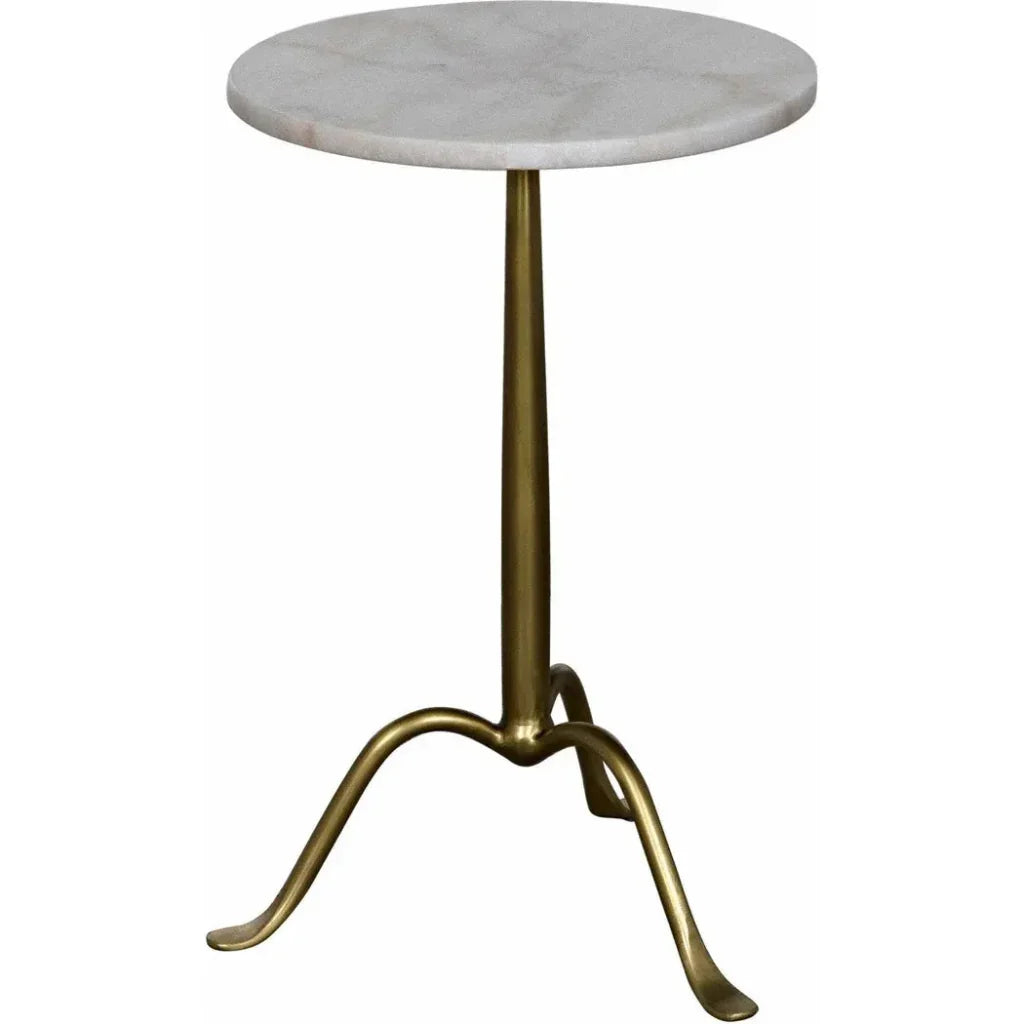 Cosmopolitan Round Marble Top Side Table