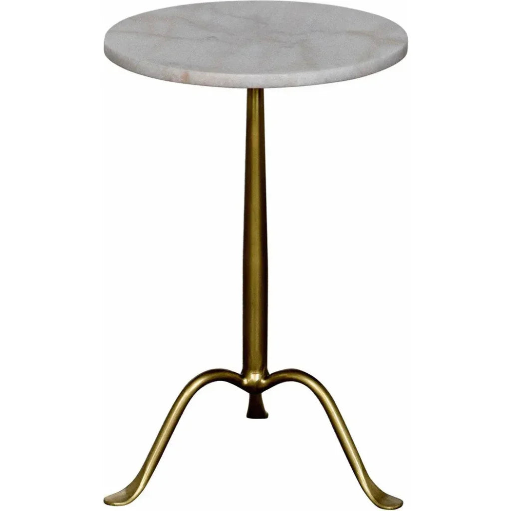 Cosmopolitan Round Marble Top Side Table