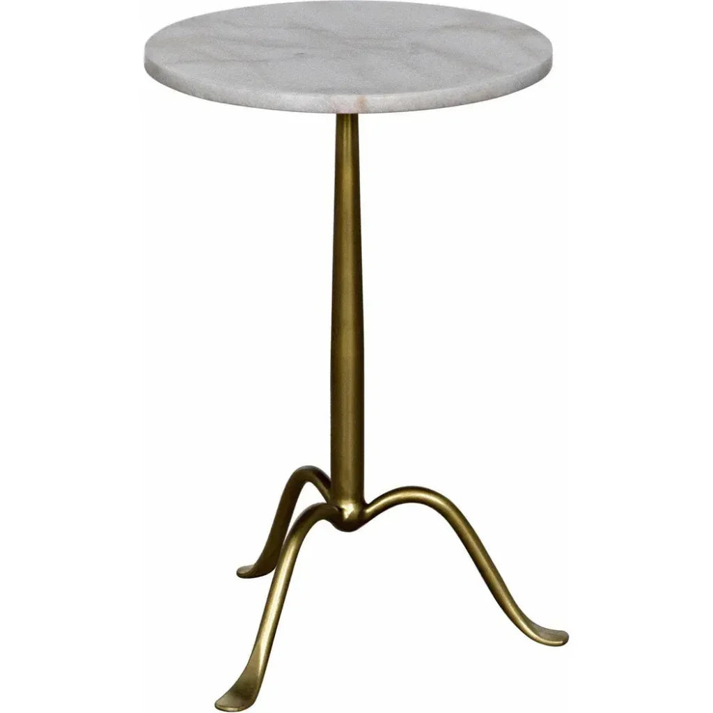 Cosmopolitan Round Marble Top Side Table
