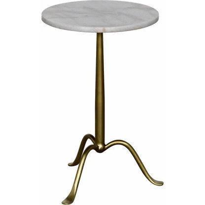 Cosmopolitan Round Marble Top Side Table
