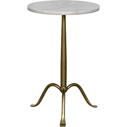 Cosmopolitan Round Marble Top Side Table