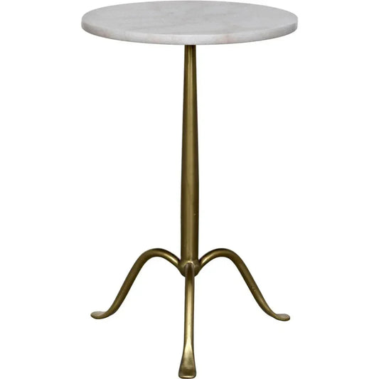 Cosmopolitan Round Marble Top Side Table