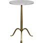Cosmopolitan Round Marble Top Side Table