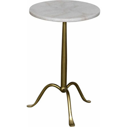 Cosmopolitan Round Marble Top Side Table
