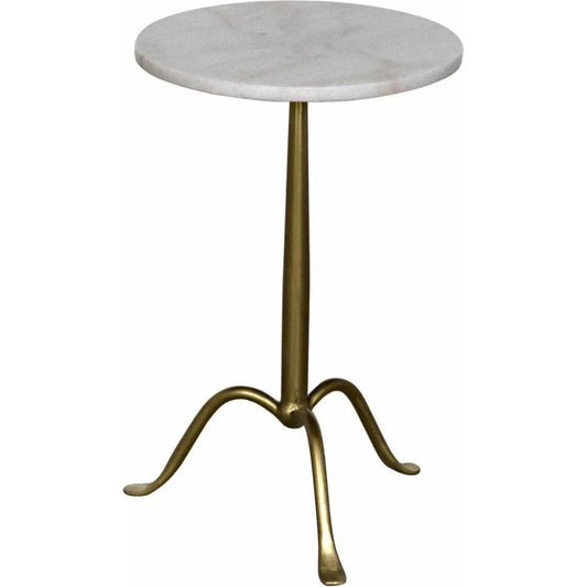 Cosmopolitan Round Marble Top Side Table