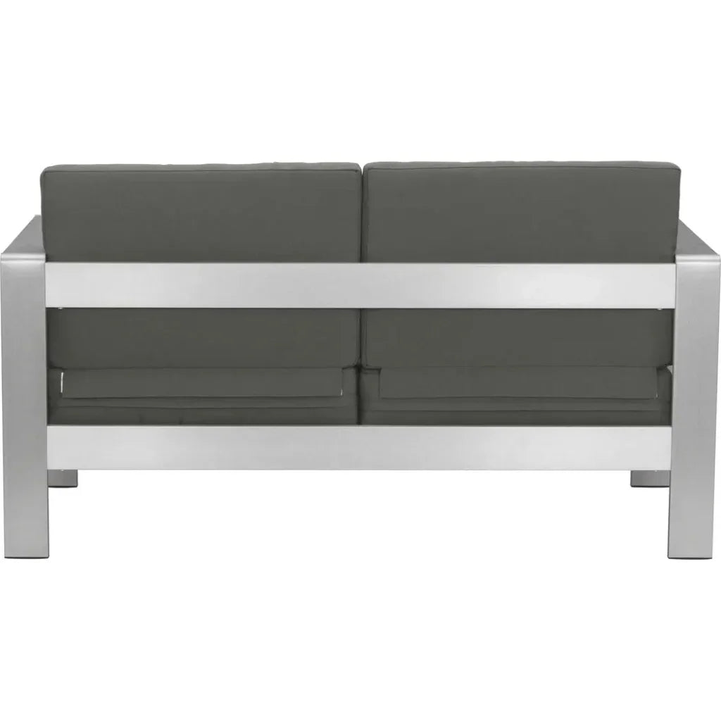 Cosmopolitan Sofa Gray - LOOMLAN - Zuo Modern - Outdoor Sofas & Loveseats