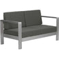 Cosmopolitan Sofa Gray - LOOMLAN - Zuo Modern - Outdoor Sofas & Loveseats