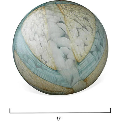 Cosmos Hand Blow Glass Balls (Set of 2) - LOOMLAN - Jamie Young - Statues & Sculptures