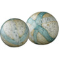 Cosmos Hand Blow Glass Balls (Set of 2) - LOOMLAN - Jamie Young - Statues & Sculptures