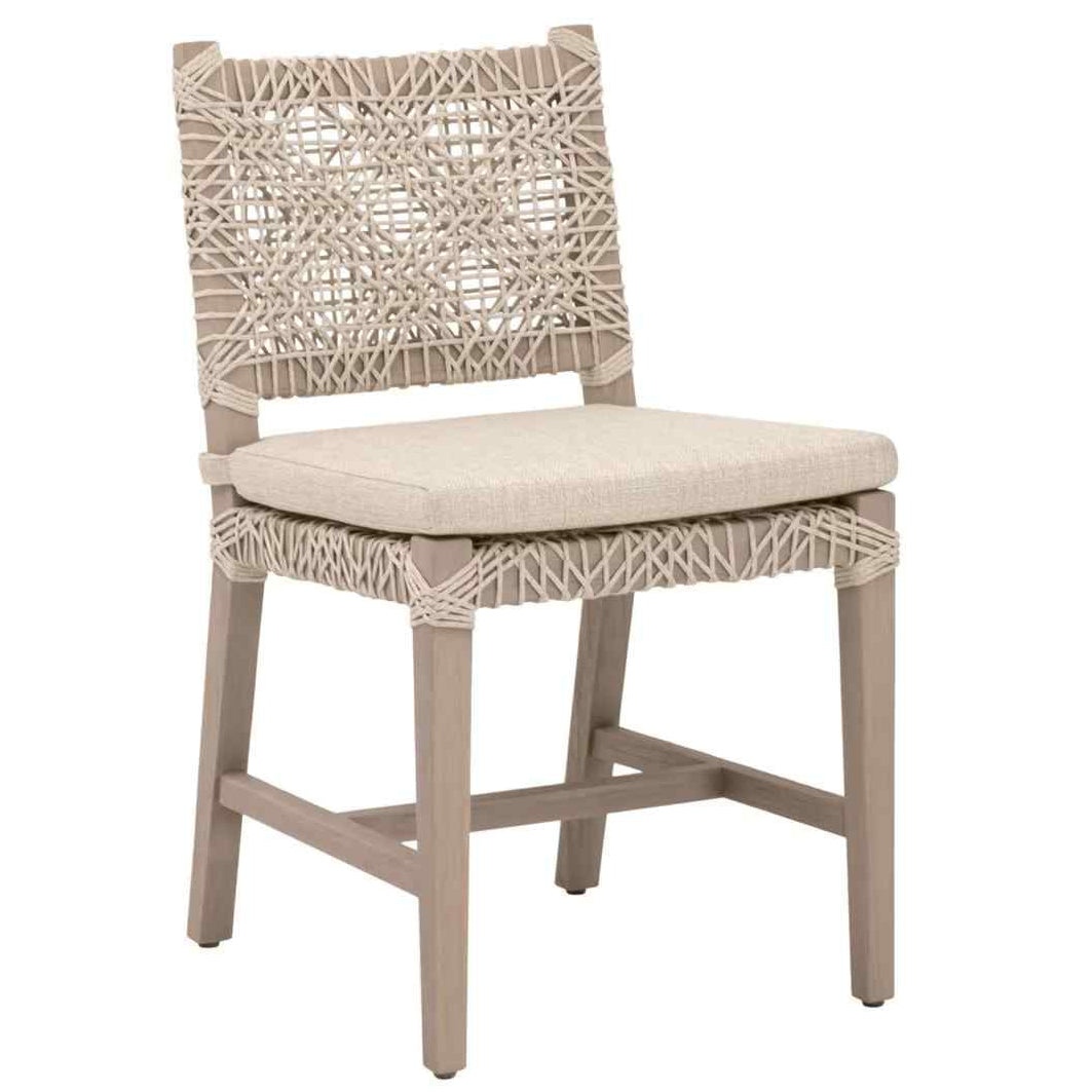 Costa Olefin Fabric Outdoor Dining Chair 2PC