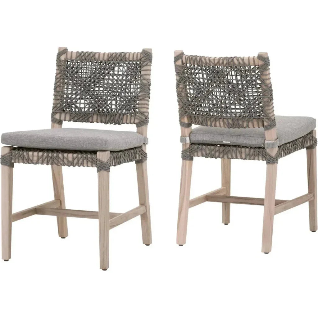 Costa Outdoor Dining Chair 2PC-Outdoor Dining Chairs-Essentials For Living-LOOMLAN