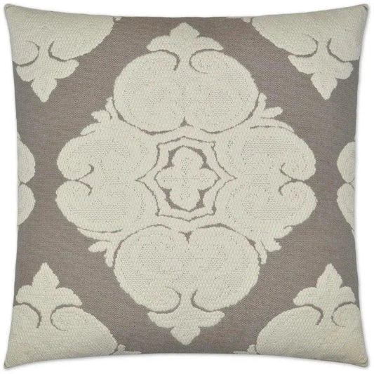 Cotillion Flax Brown Throw Pillow Insert - LOOMLAN - D.V. Kap - Throw Pillows