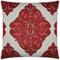 Cotillion Red Throw Pillow With Insert - LOOMLAN - D.V. Kap - Throw Pillows