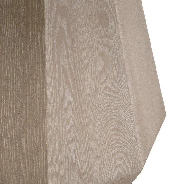 Coulter Pedestal Base Round Dining Table-Dining Tables-Essentials For Living-LOOMLAN