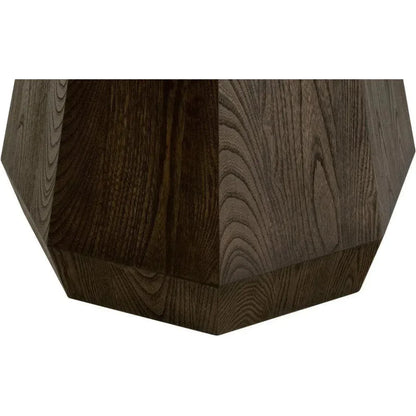 Coulter Round Dining Table Brown Ash-Dining Tables-Essentials For Living-LOOMLAN