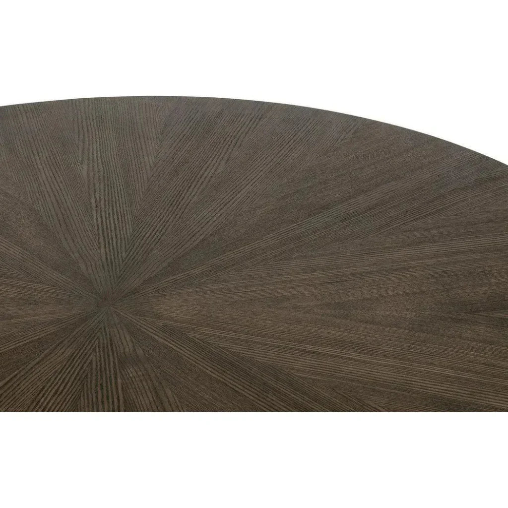 Coulter Round Dining Table Brown Ash-Dining Tables-Essentials For Living-LOOMLAN