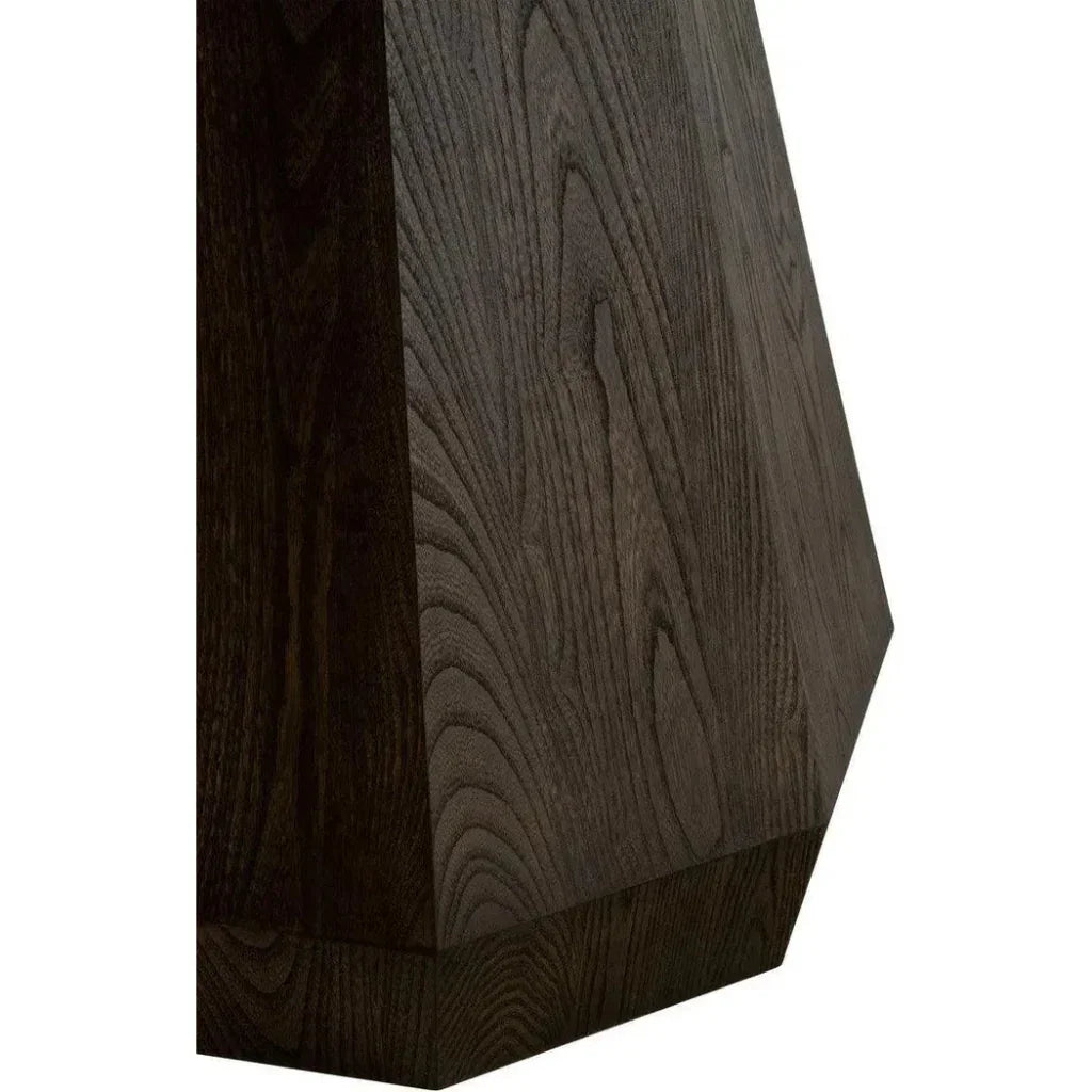 Coulter Round Dining Table Brown Ash-Dining Tables-Essentials For Living-LOOMLAN