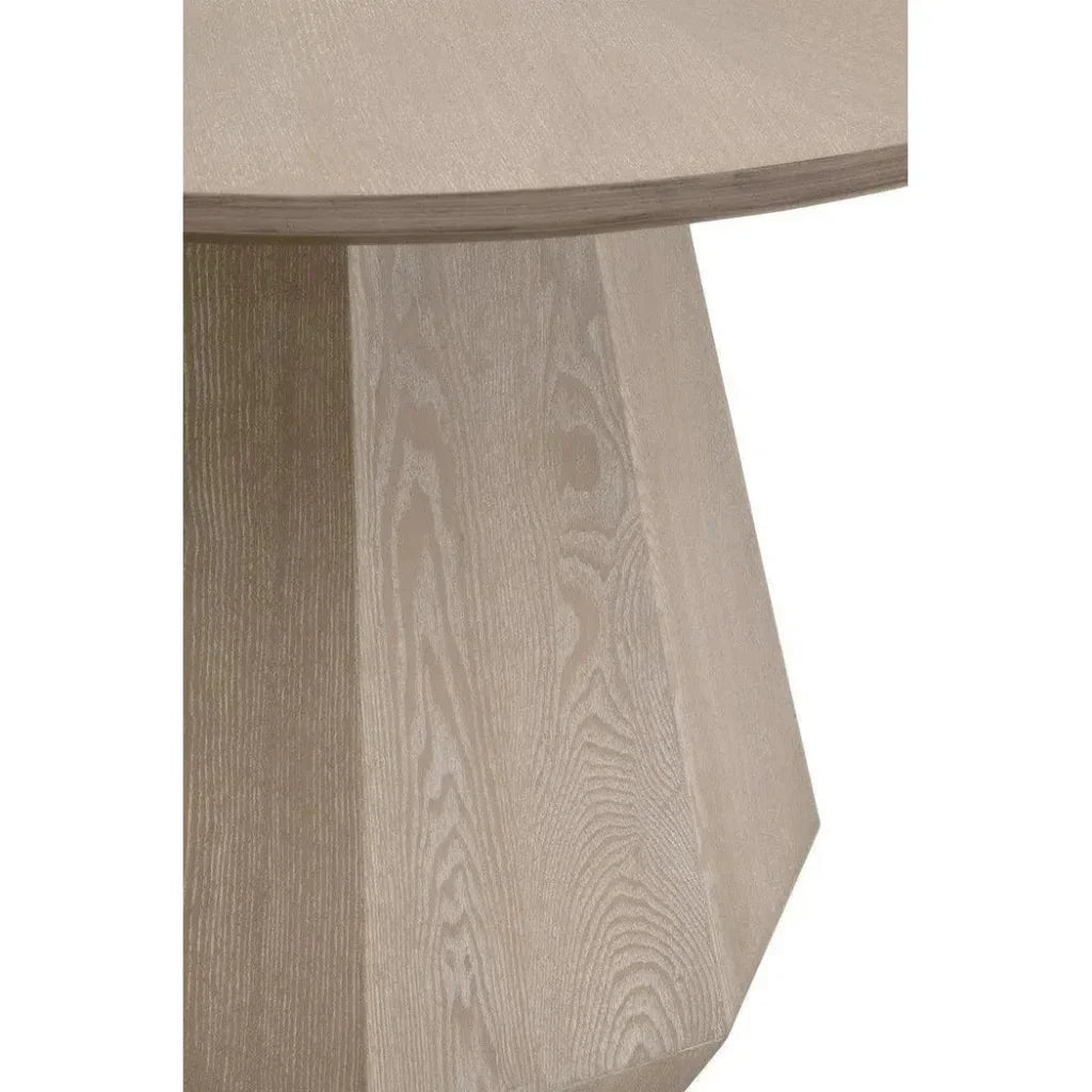 Coulter Round Dining Table Pedestal Base for 6-Dining Tables-Essentials For Living-LOOMLAN