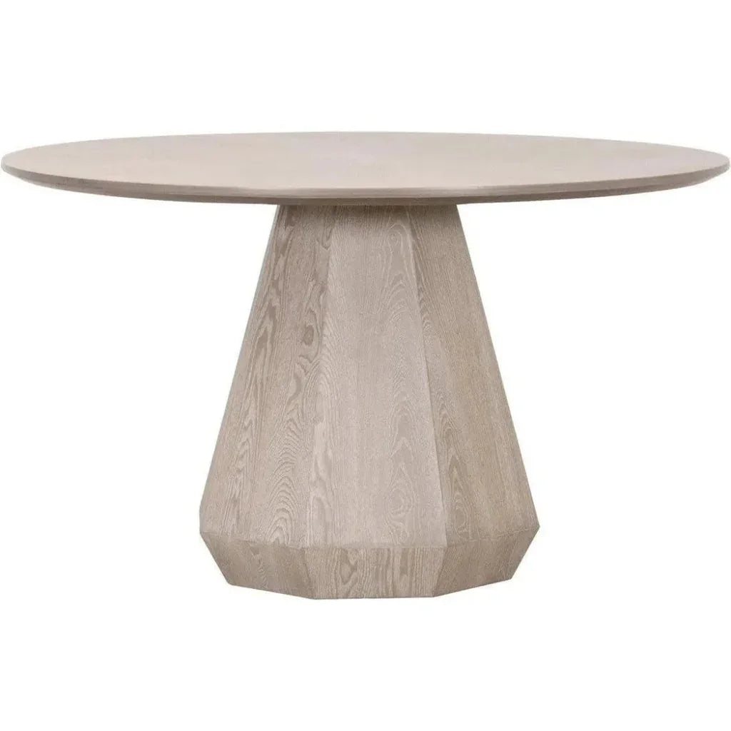 Coulter Round Dining Table Pedestal Base for 6-Dining Tables-Essentials For Living-LOOMLAN