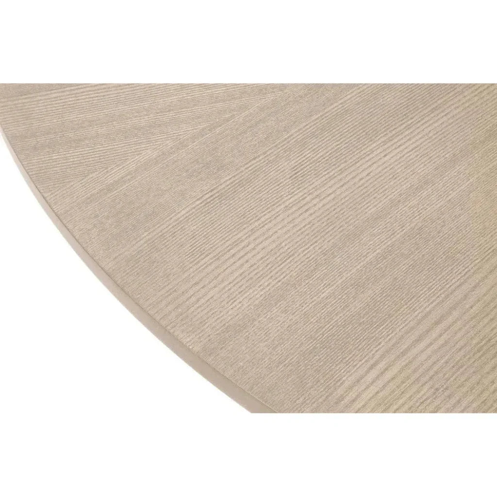 Coulter Wood Brown Round Coffee Table - LOOMLAN - Essentials For Living - Coffee Tables