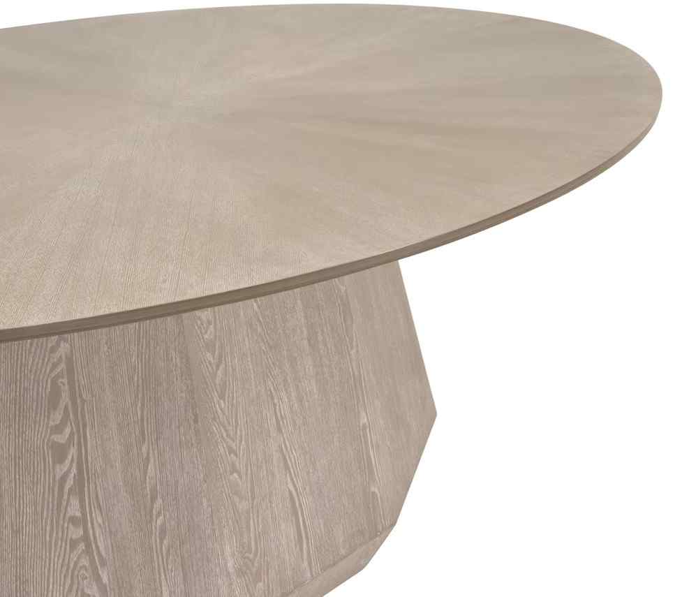 Coulter Wooden Oval Dining Table