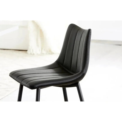 Counter Stool Black Set Black Contemporary - LOOMLAN - Moe's Home - Counter Stools