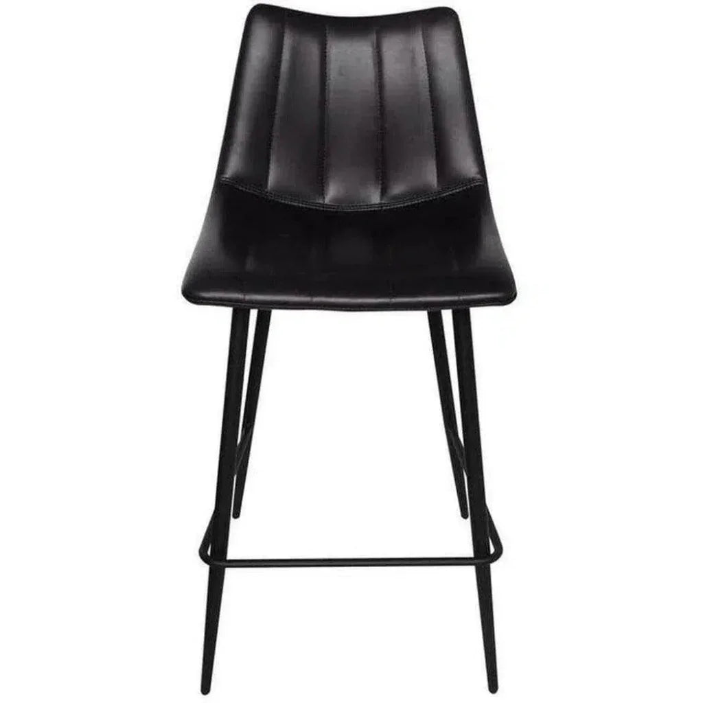 Counter Stool Black Set Black Contemporary - LOOMLAN - Moe's Home - Counter Stools