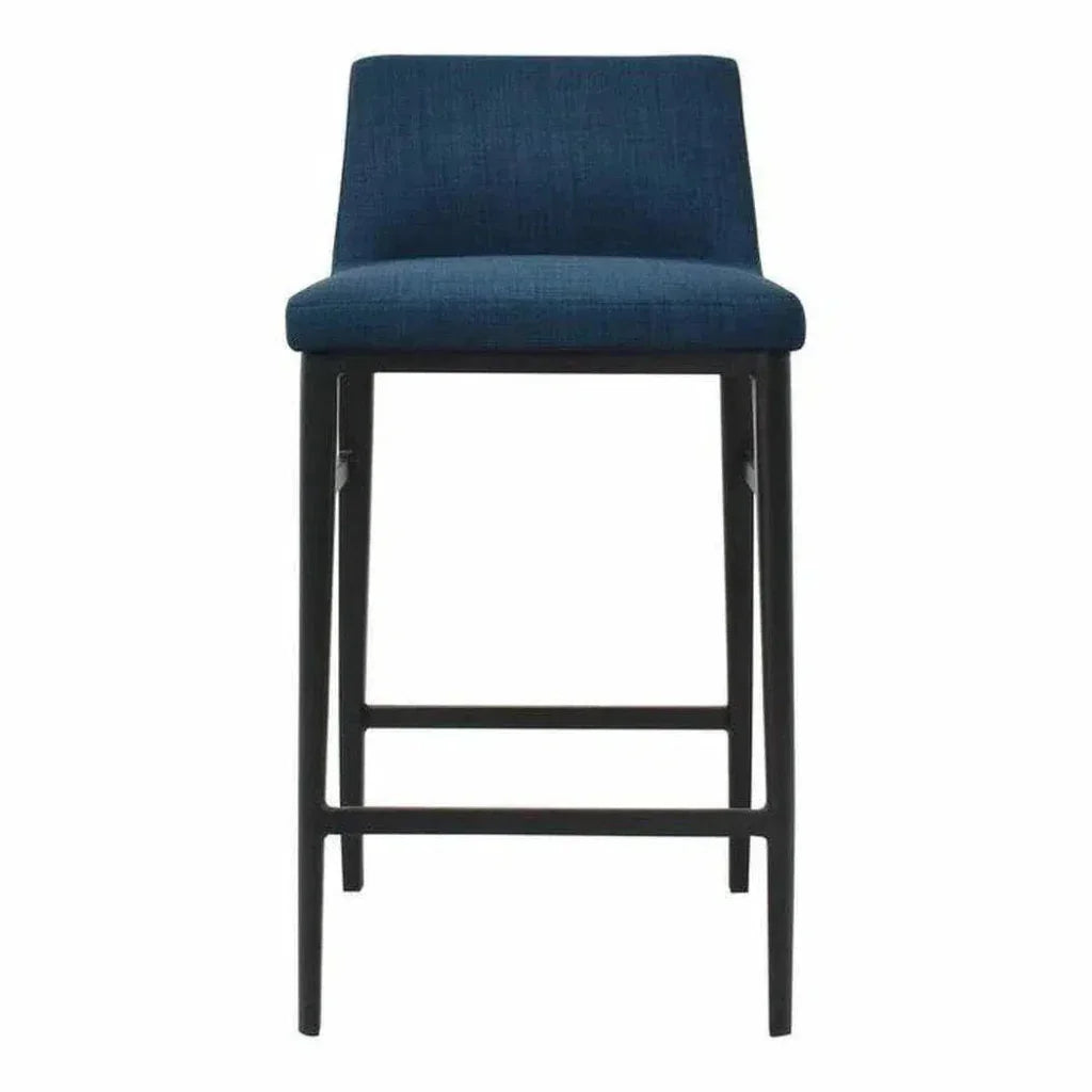 Counter Stool Blue Contemporary - LOOMLAN - Moe's Home - Counter Stools