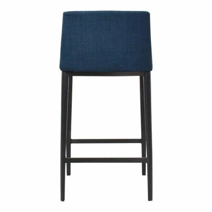 Counter Stool Blue Contemporary - LOOMLAN - Moe's Home - Counter Stools