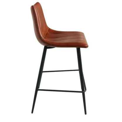 Counter Stool Brown Set Brown Contemporary - LOOMLAN - Moe's Home - Counter Stools