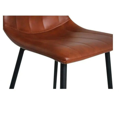 Counter Stool Brown Set Brown Contemporary - LOOMLAN - Moe's Home - Counter Stools