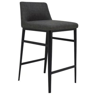 Counter Stool Charcoal Grey Contemporary - LOOMLAN - Moe's Home - Counter Stools